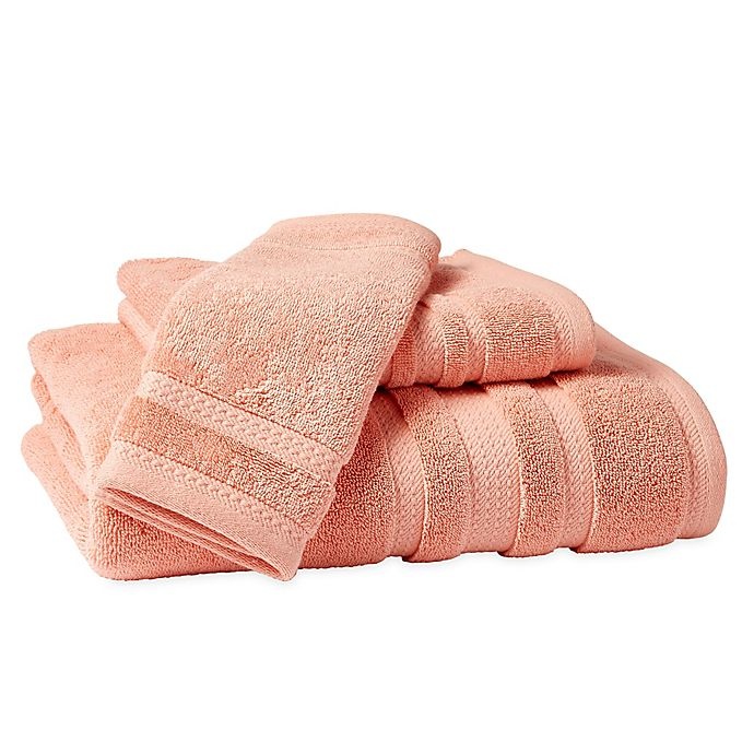 slide 2 of 4, DKNY Famous Maker Avenue Value Bath Towel - Papaya, 1 ct