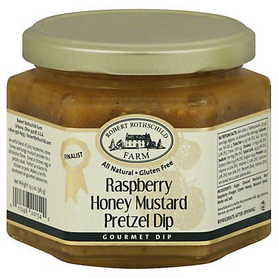 slide 1 of 1, Robert Rothschild Farm Pretzel Dip, Raspberry Honey Mustard, 13.5 oz