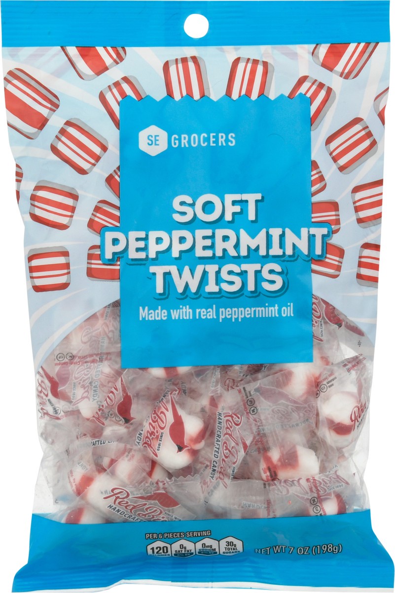 slide 1 of 13, SE Grocers Soft Ppmnt Twist, 7 oz