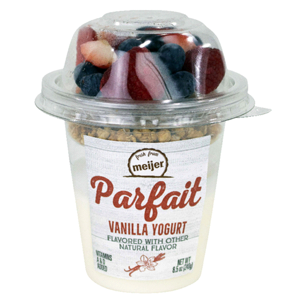 slide 1 of 1, Vanilla Yogurt Parfait, 8.5 oz