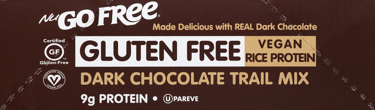 slide 2 of 5, NuGo Free Gluten Free Dark Chocolate Trail Mix Protein Bar 12 - 1.59 oz ea, 12 ct