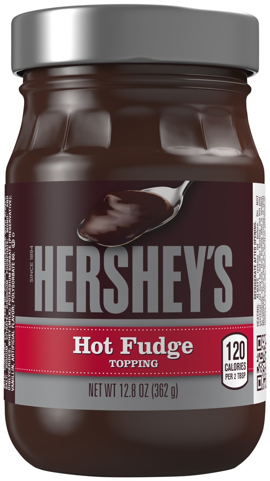 slide 1 of 2, Hershey's Hot Fudge Topping, 12.8 oz