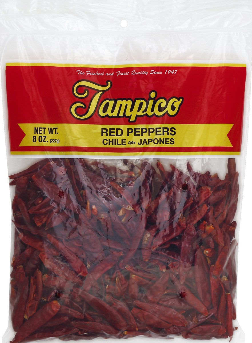 slide 3 of 4, Tampico Spices Red Pepper Chili Japones, 8 oz