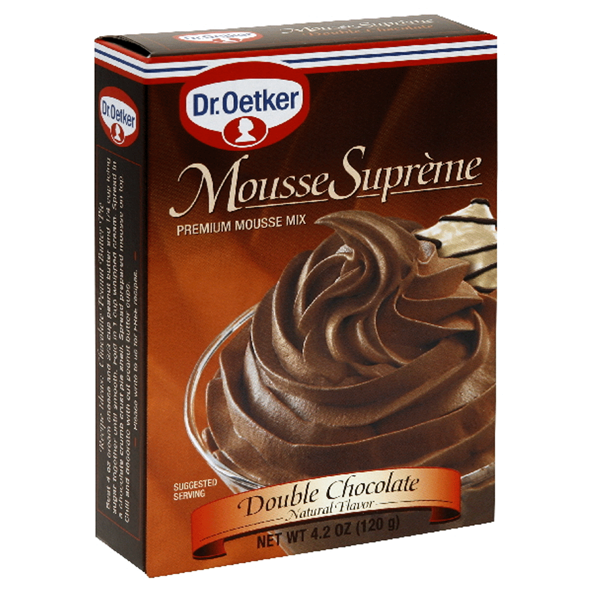 slide 1 of 1, Dr. Oetker Mousse Instant Mousse Mix Double Chocolate, 4.2 oz