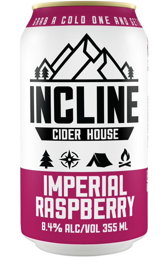 slide 4 of 6, Incline Cider Company Imperial Raspberry Beer 6 - 12 fl oz Cans, 6 ct; 12 fl oz