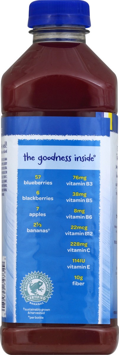 slide 6 of 6, Naked Blue Machine Boosted Juice Smoothie, 32 fl oz