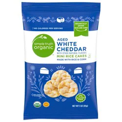 Simple Truth Organic Aged White Cheddar Mini Rice Cakes
