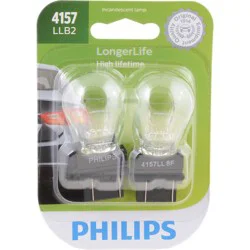 Philips LongerLife Miniature 4157LLB2, 2 pk