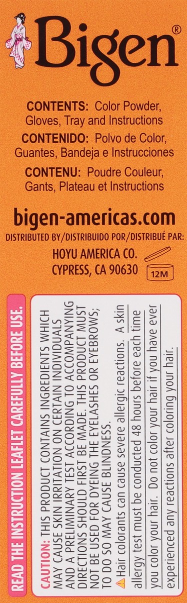 slide 7 of 11, Bigen Dark Chestnut 48 Permanent Powder Hair Color 0.21 oz, 0.21 oz