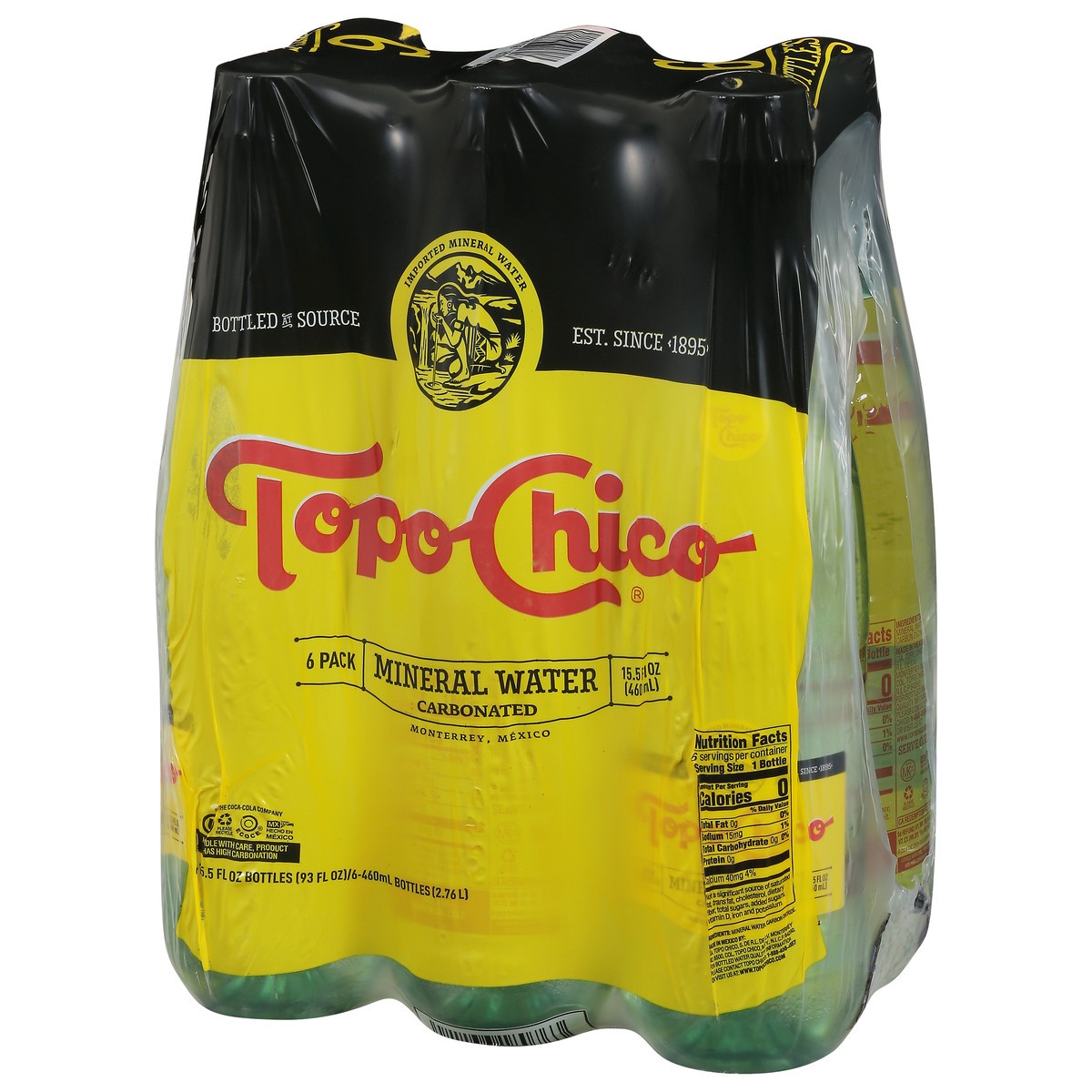 slide 3 of 9, Topo Chico Carbonated Mineral Water 6 - 15.5 fl oz Bottles, 6 ct