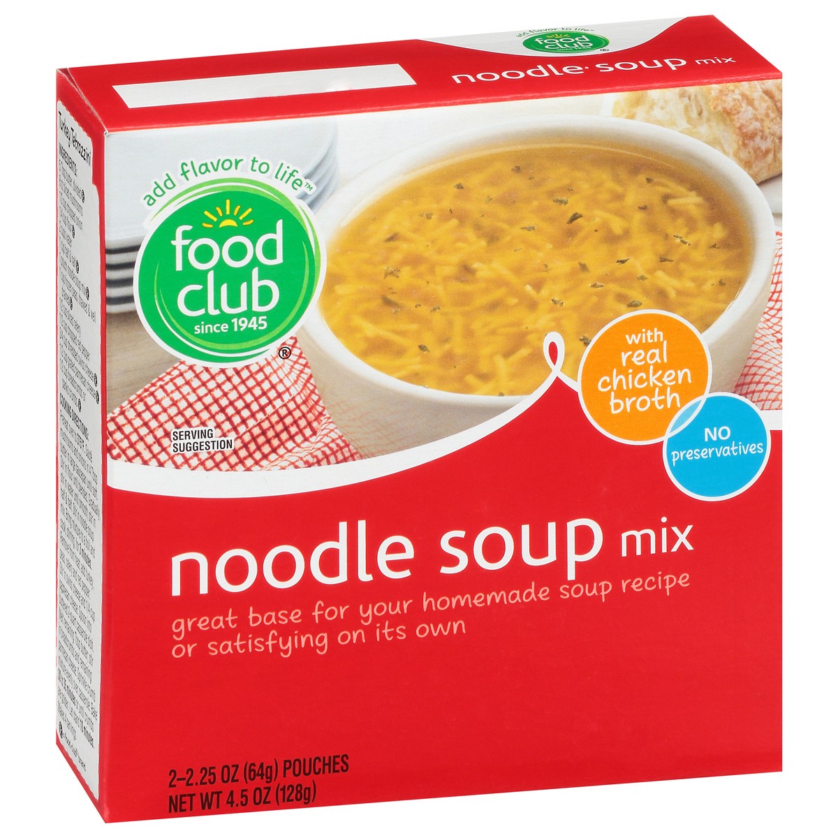 slide 5 of 9, Food Club Noodle Soup Mix 2 ea, 2 ct