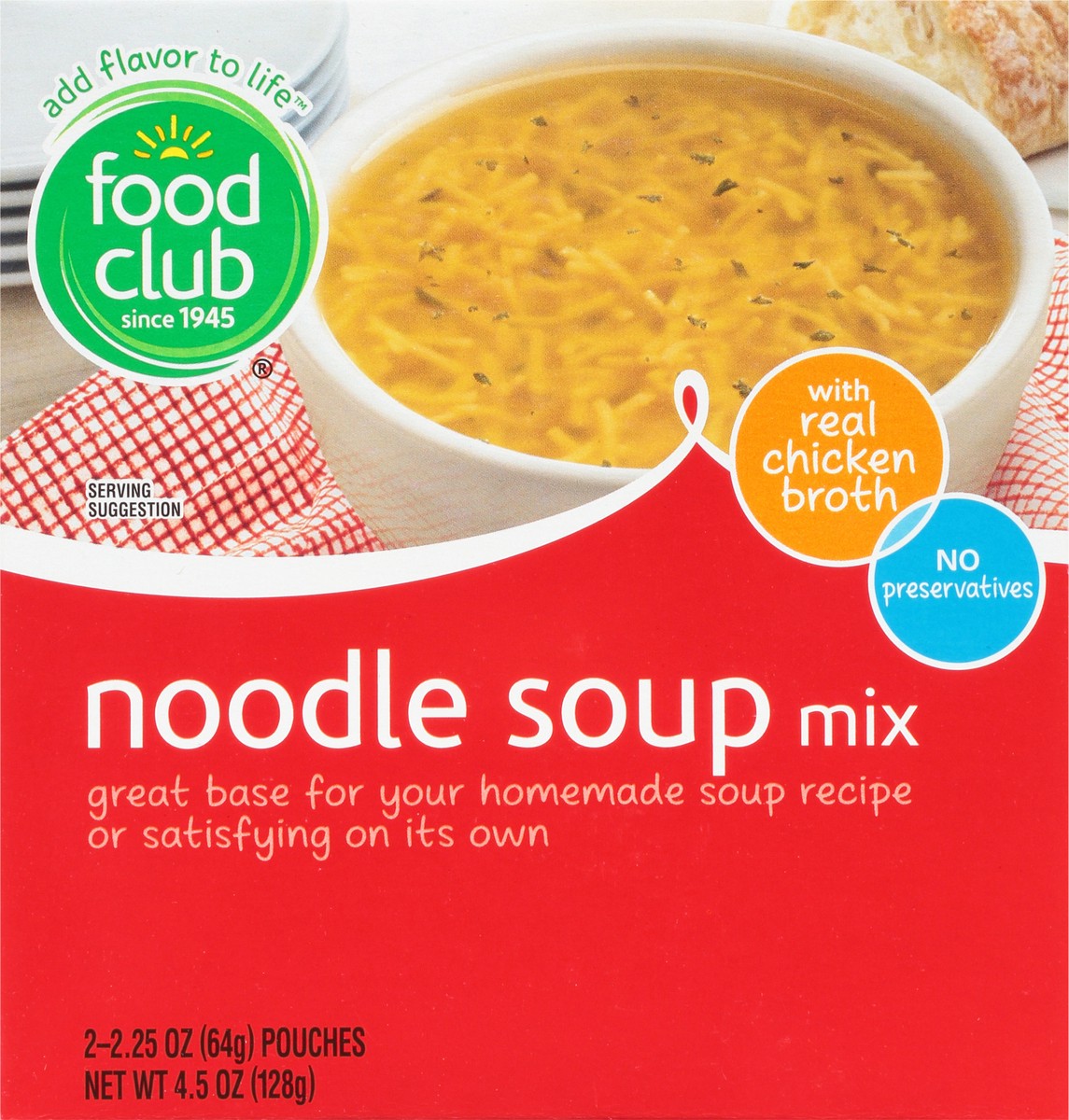 slide 8 of 9, Food Club Noodle Soup Mix 2 ea, 2 ct