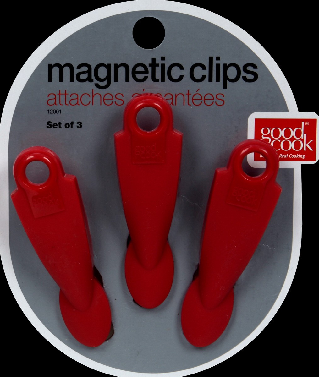 slide 4 of 4, Good Cook Mini Clip Magnets, 3 ct