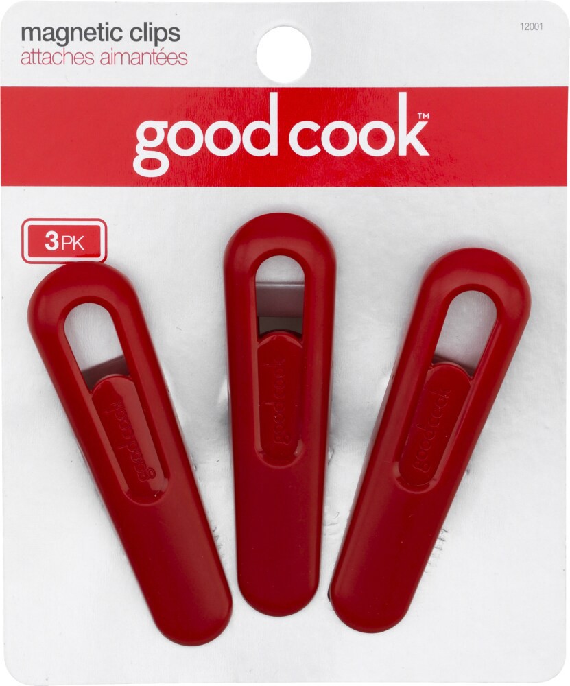 slide 1 of 4, Good Cook Mini Clip Magnets, 3 ct