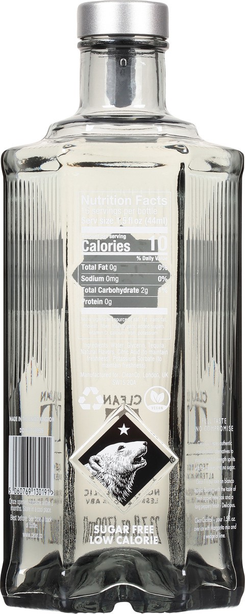 slide 7 of 9, CleanCo Non-Alcoholic, Tequila Alternative, 23.7 fl oz