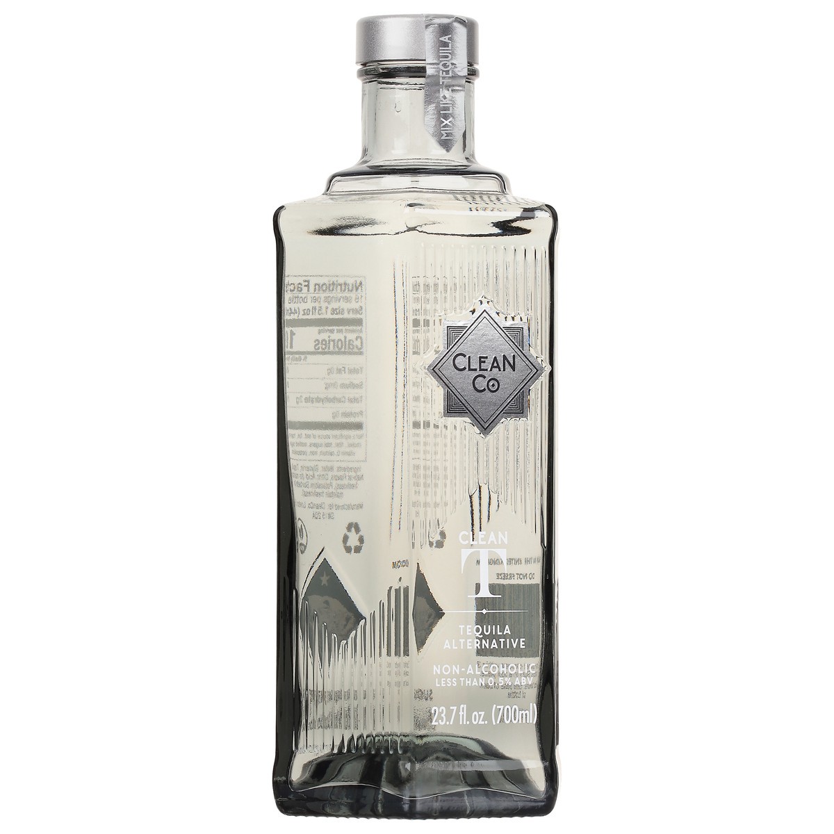 slide 8 of 9, CleanCo Non-Alcoholic, Tequila Alternative, 23.7 fl oz