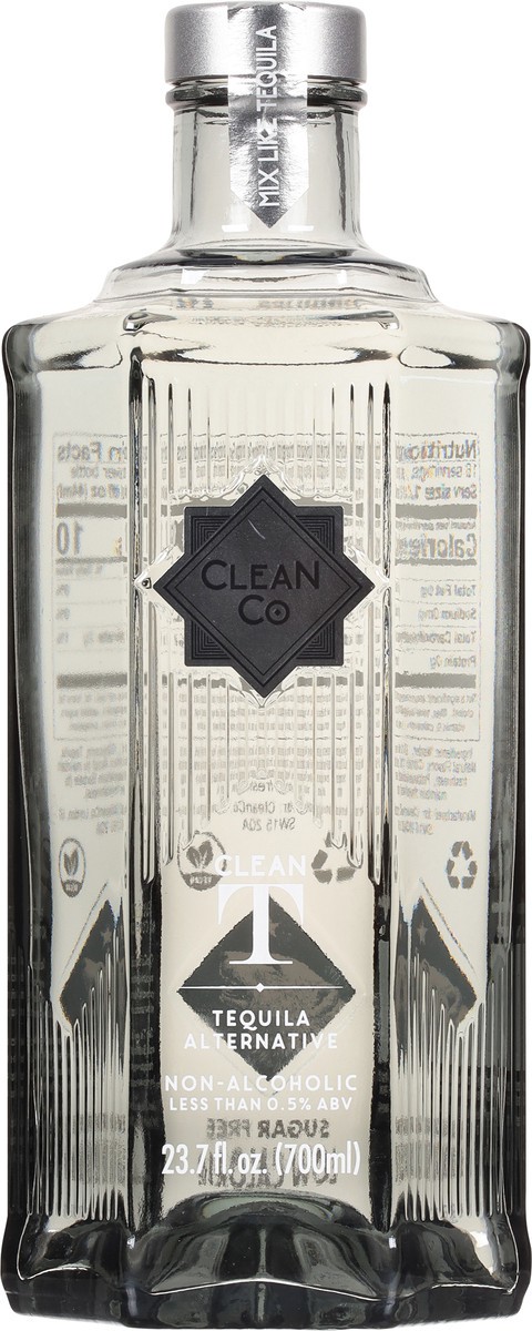 slide 5 of 9, CleanCo Non-Alcoholic, Tequila Alternative, 23.7 fl oz