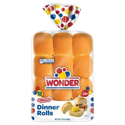 Wonder Extra Soft Classic Dinner Rolls 12 ea