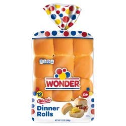 Wonder Extra Soft Classic Dinner Rolls 12 ea