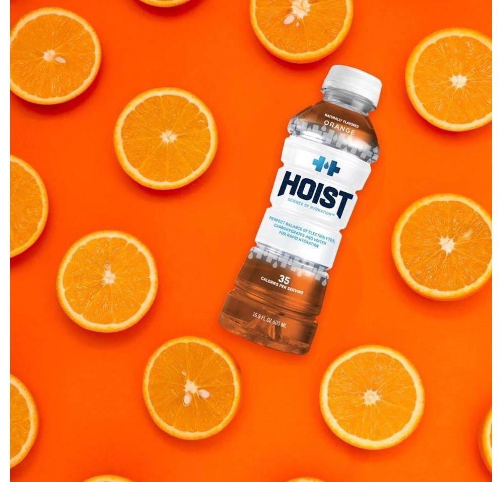 slide 2 of 3, Hoist Blaze Orange Hydration Drink 16 fl oz, 16 fl oz