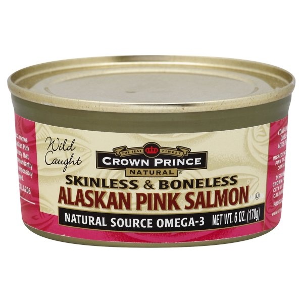 slide 1 of 1, Crown Prince Salmon Pacific Pink Skinless Boneless, 6 oz