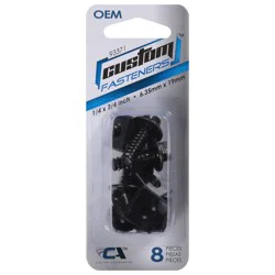 Custom Accessories Fasteners 8 ea
