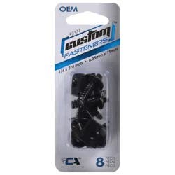 Custom Accessories Fasteners 8 ea