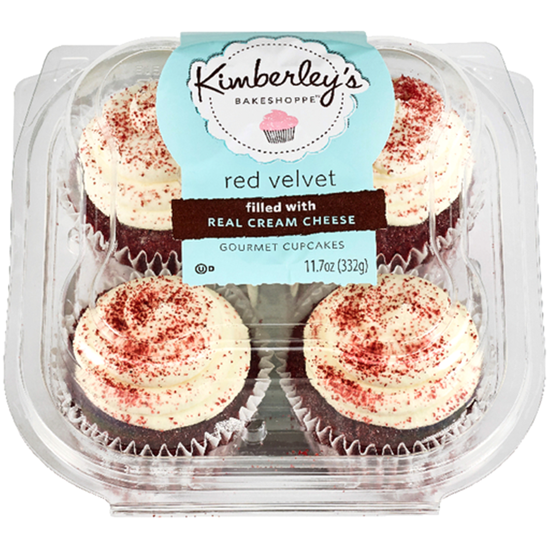 slide 1 of 2, Kimberley's Bakeshoppe Red Velvet Cupcakes, 11.7 oz