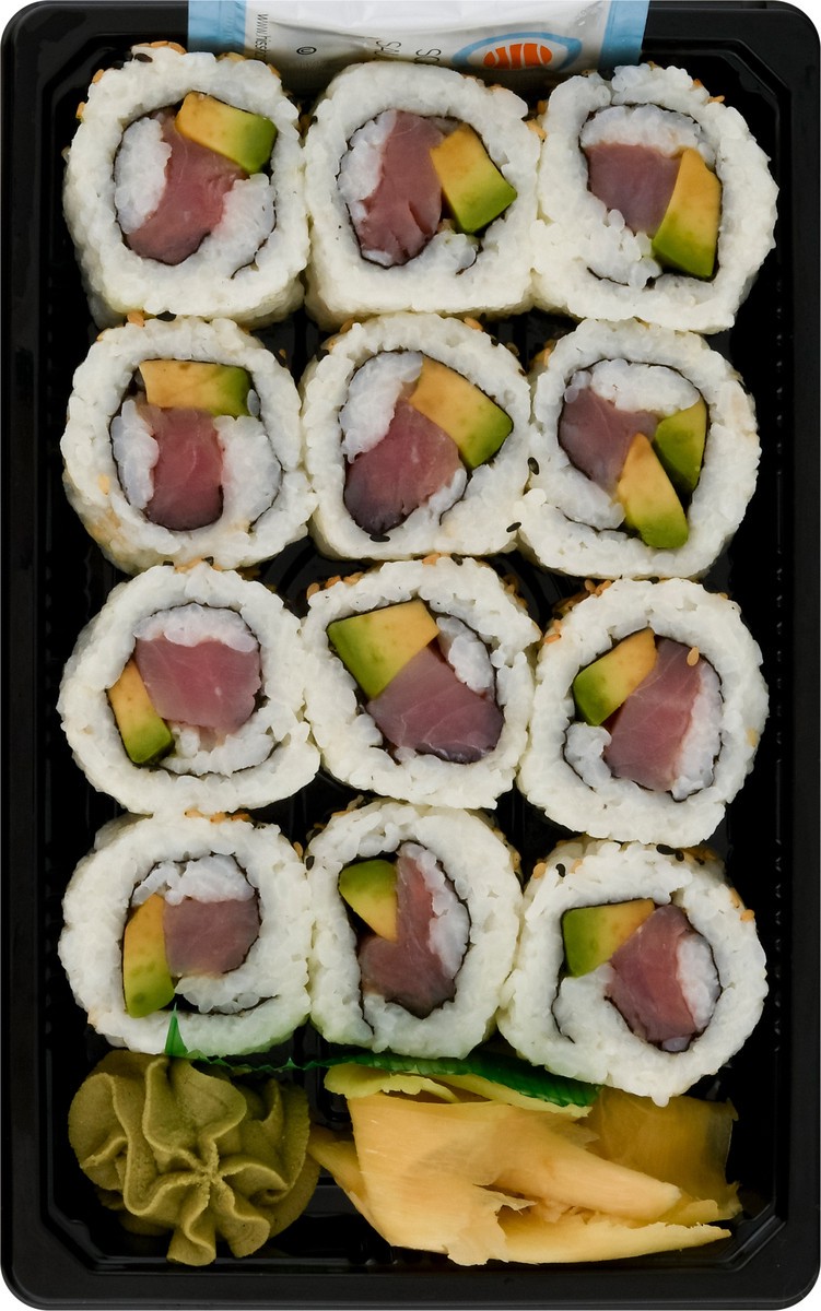 slide 10 of 10, Hissho Sushi Raw Tuna Avocado Roll 9.5 oz, 9.5 oz