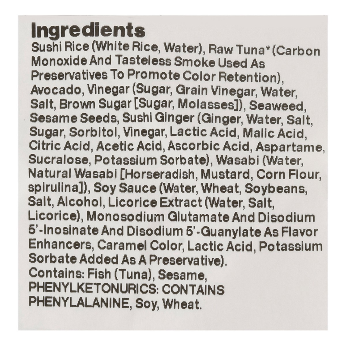 slide 2 of 10, Hissho Sushi Raw Tuna Avocado Roll 9.5 oz, 9.5 oz