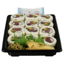 Hissho Sushi Raw Tuna Avocado Roll 9.5 oz