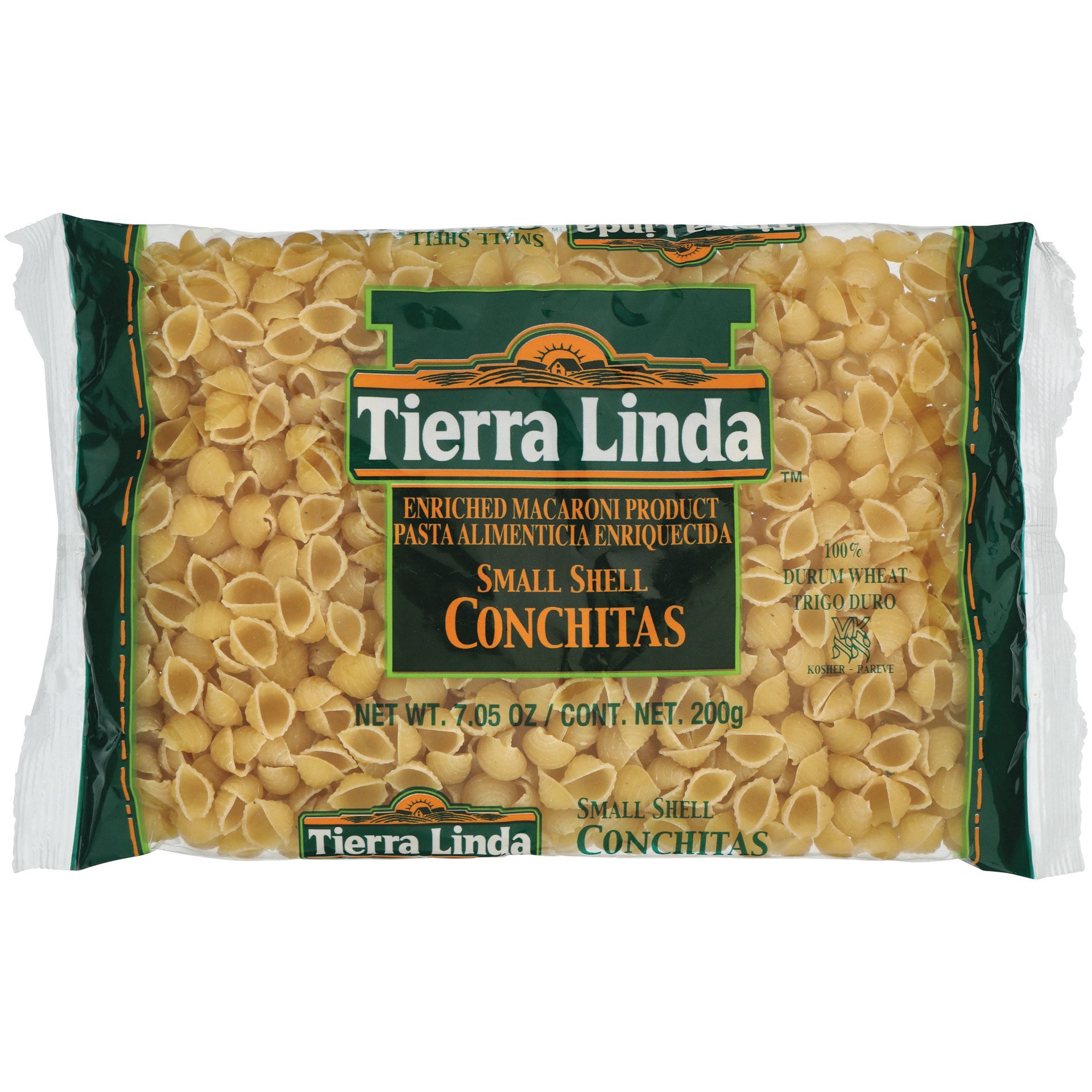 slide 1 of 1, Tierra Linda Conchitas Small Shells Pasta, 7 oz