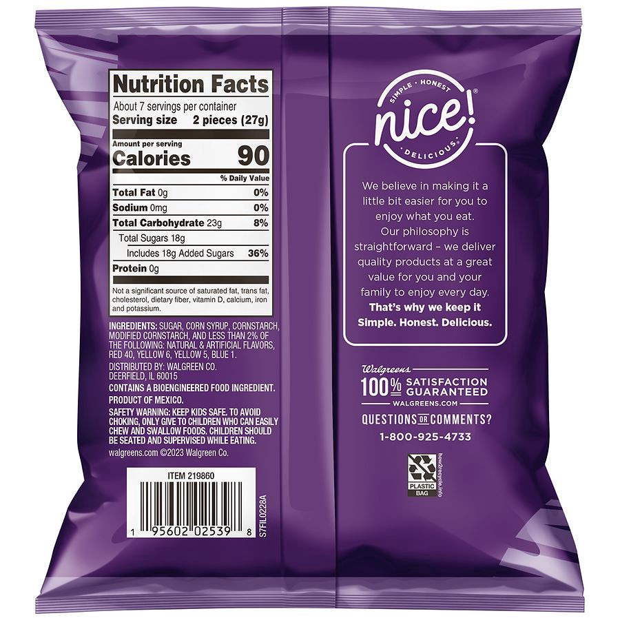 slide 2 of 2, Nice! Jelly Slices Candy, 7 oz