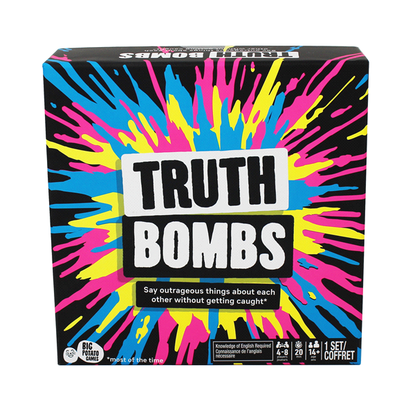 slide 1 of 2, Big Potato Games Truth Bombs Board Game, 1 ct