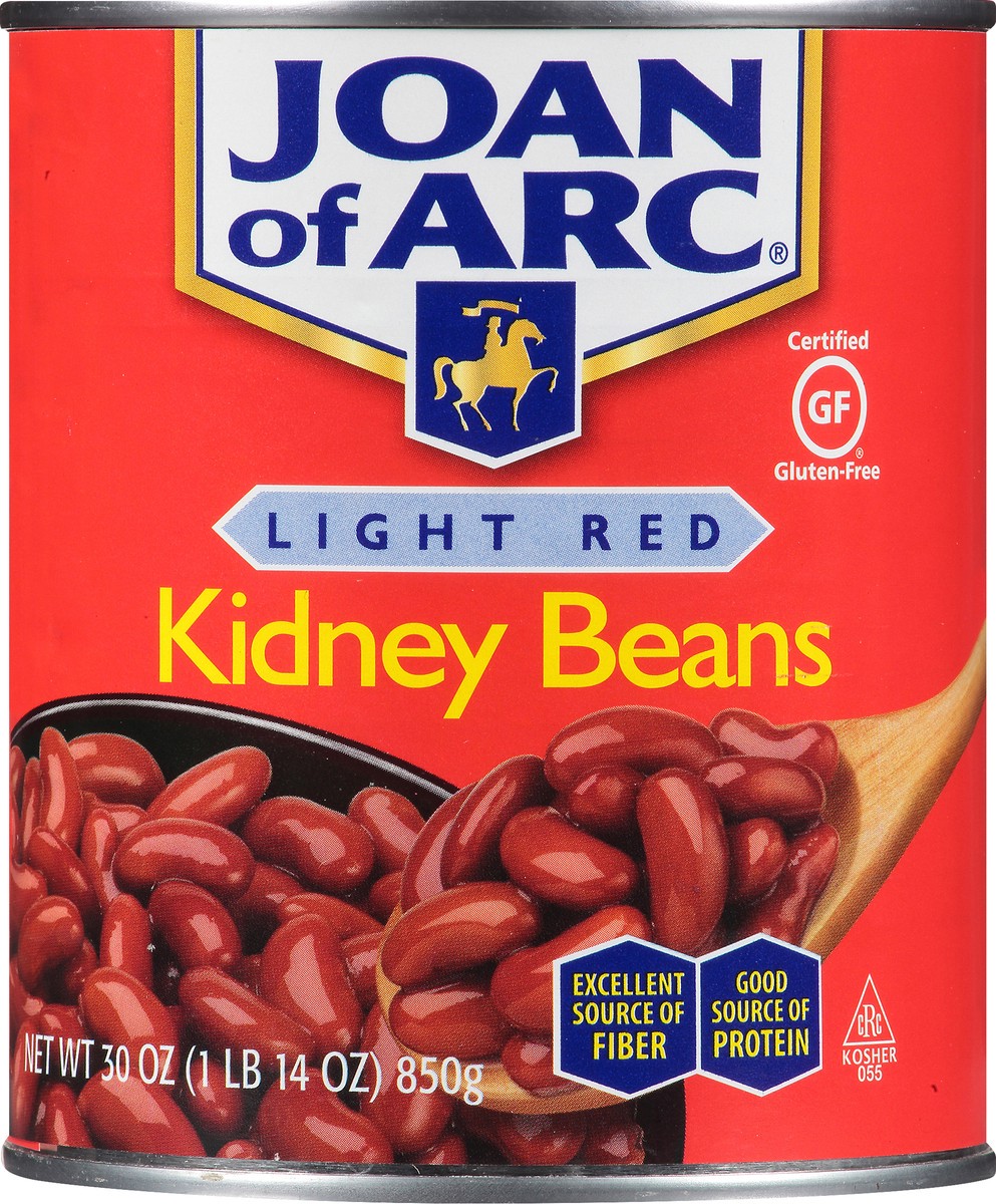 slide 3 of 7, Joan of Arc Light Red Kidney Beans 30 oz. Can, 30 oz