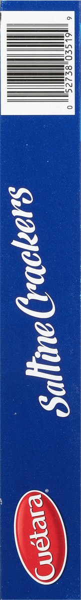 slide 5 of 9, Cuétara Saladas Saltine Crackers 3 - 3.88 oz Packages, 3 ct