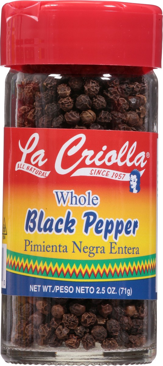 slide 2 of 12, La Criolla Whole Black Pepper 2.5 oz, 2.5 oz