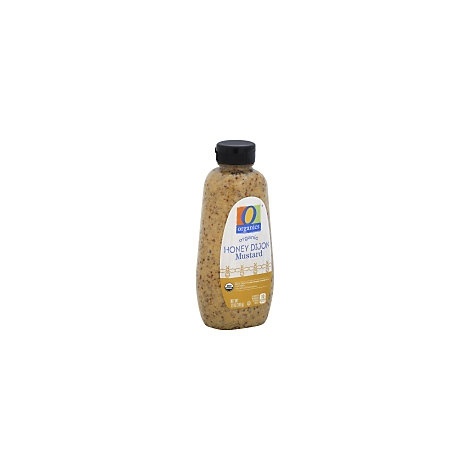 slide 1 of 1, O Organics Organic Mustard Honey Dijon Bottle, 12 oz