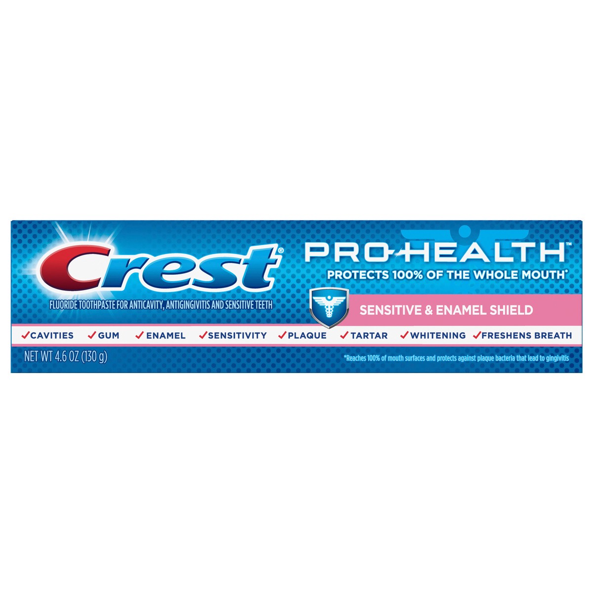 slide 1 of 3, Crest Pro-Health Sensitive & Enamel Shield Toothpaste (4.6oz), 4.6 oz