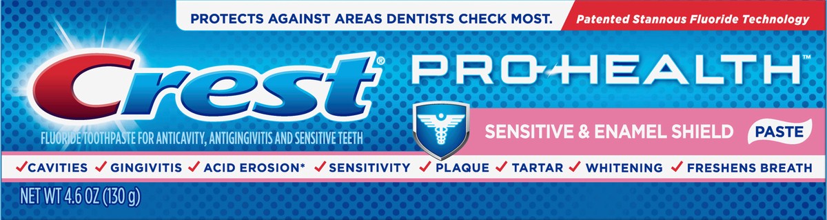 slide 3 of 3, Crest Toothpaste Sesitive, 4.6 oz