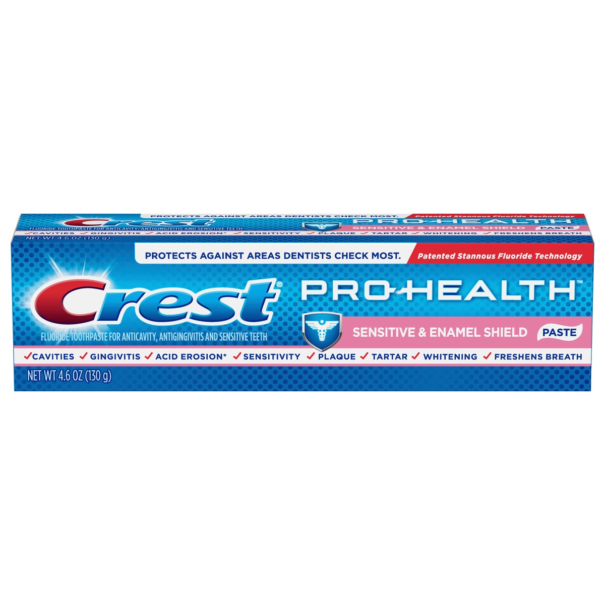 slide 1 of 2, Crest Pro-Health Sensitive & Enamel Shield Toothpaste, 4.6 oz, 4.6 oz