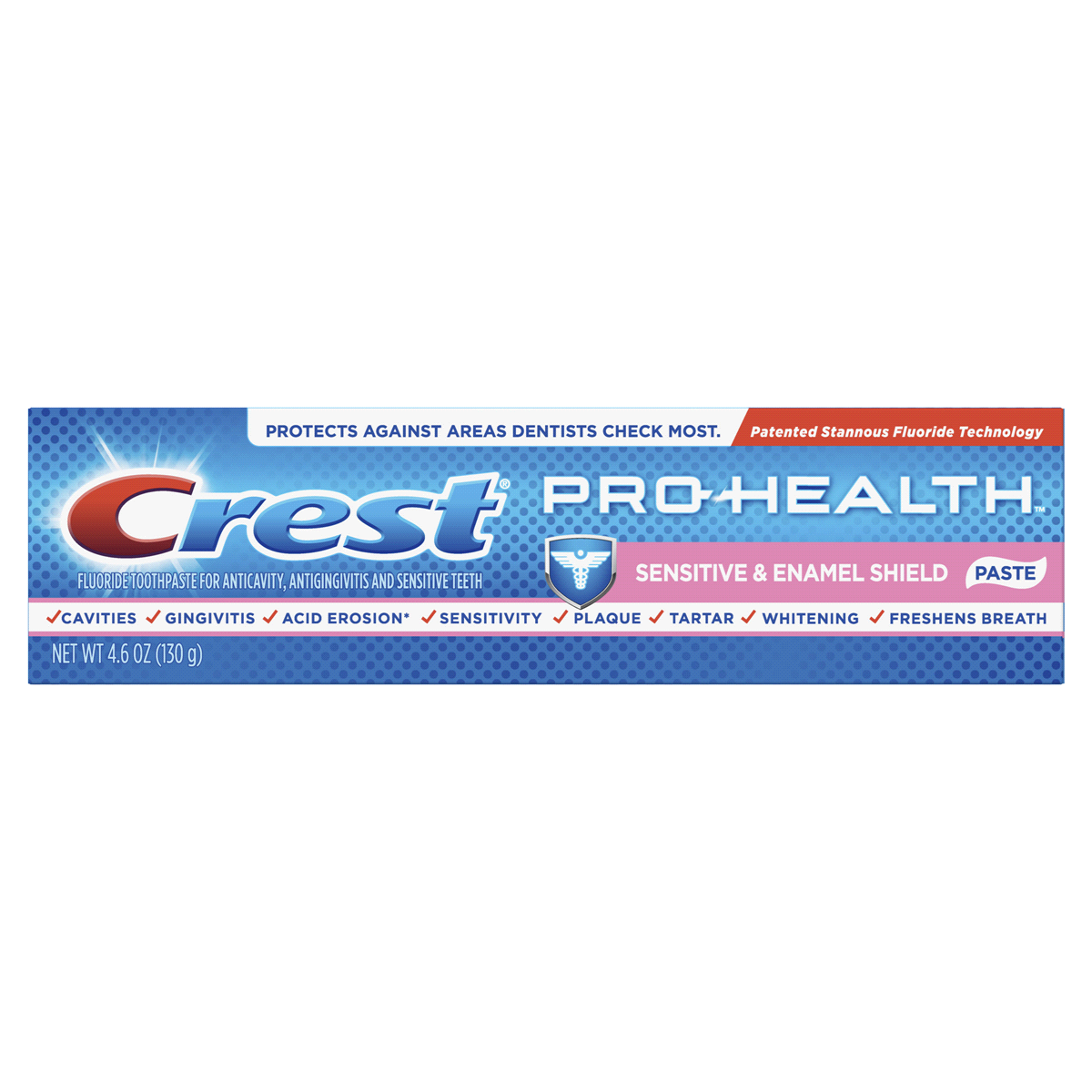 slide 1 of 2, Crest Pro Health Sensitive And Enamel Shield Toothpaste, 4.6 oz