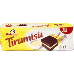 Balconi Tiramisu Sponge Cakes - 10 ct