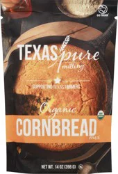 Texas Pure Milling Organic Cornbread Mix 14 oz