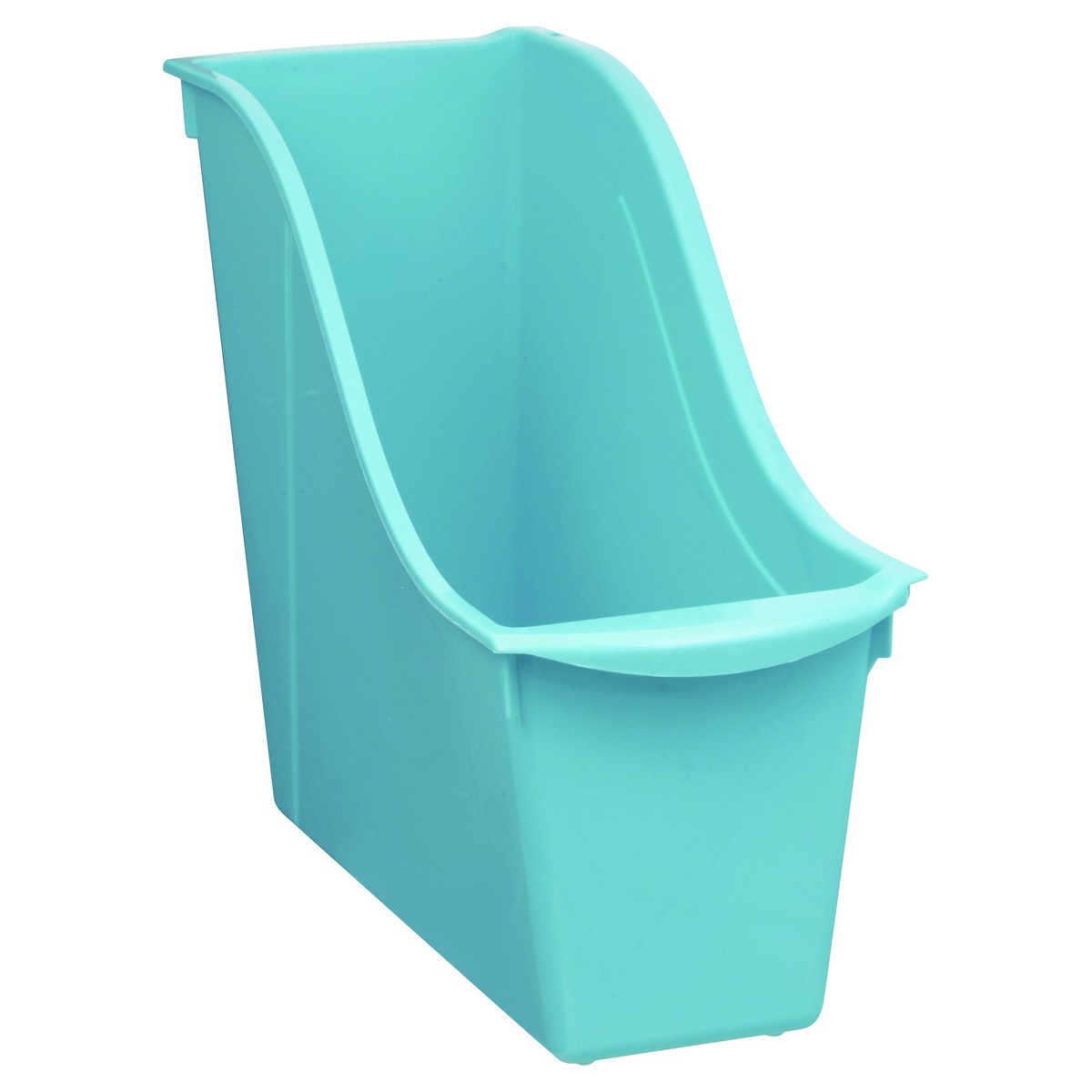 slide 7 of 8, Storex Teal Small Book Bin, 1 ct