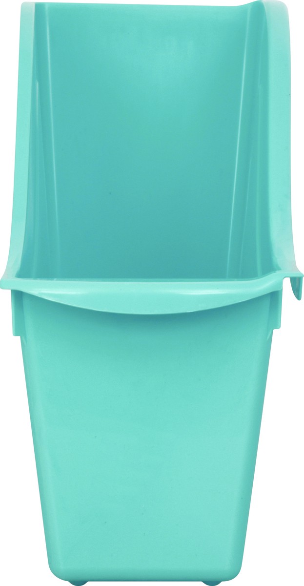 slide 4 of 8, Storex Teal Small Book Bin, 1 ct