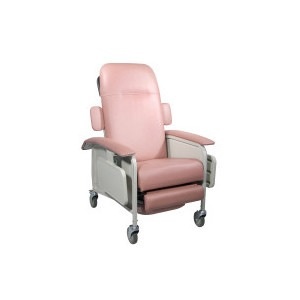 slide 1 of 1, Drive Medical Clinical Care Geri Chair Recliner, Rosewood, 1 ct