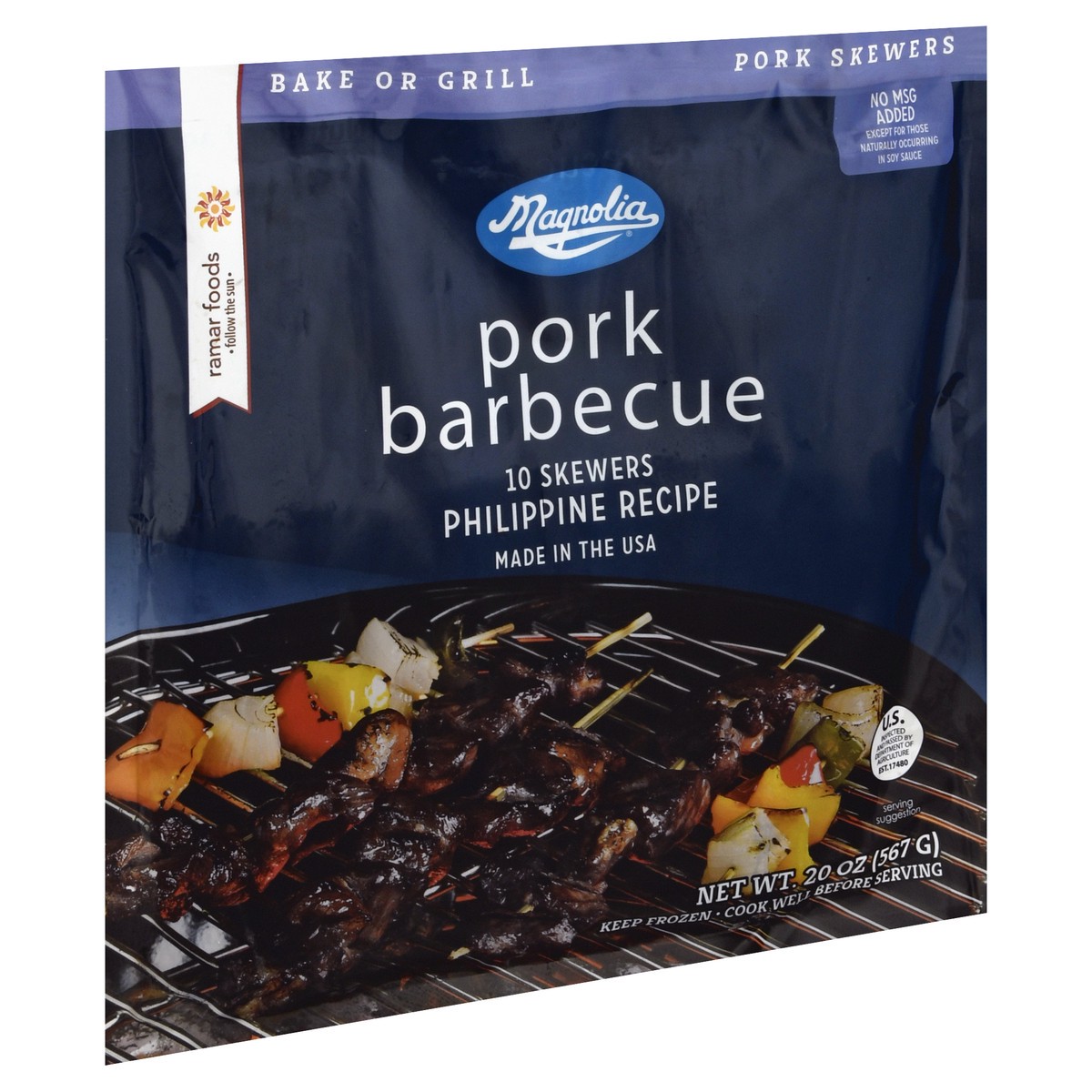 slide 4 of 12, Magnolia Orient Turo Turo Pork BBQ Stick, 20 oz