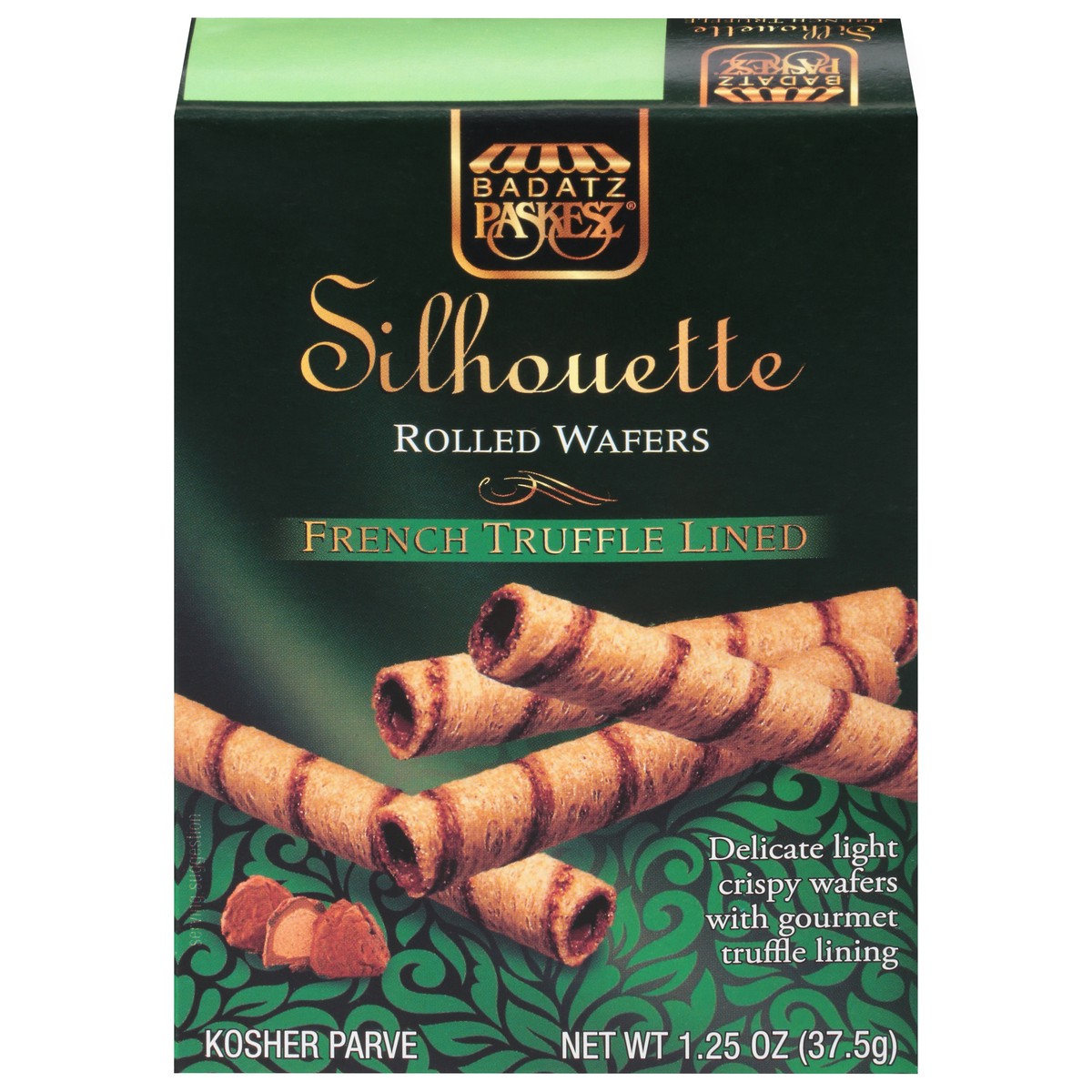 slide 1 of 14, Paskesz Silhouette Mini Truffle Rolls, 1.25 oz
