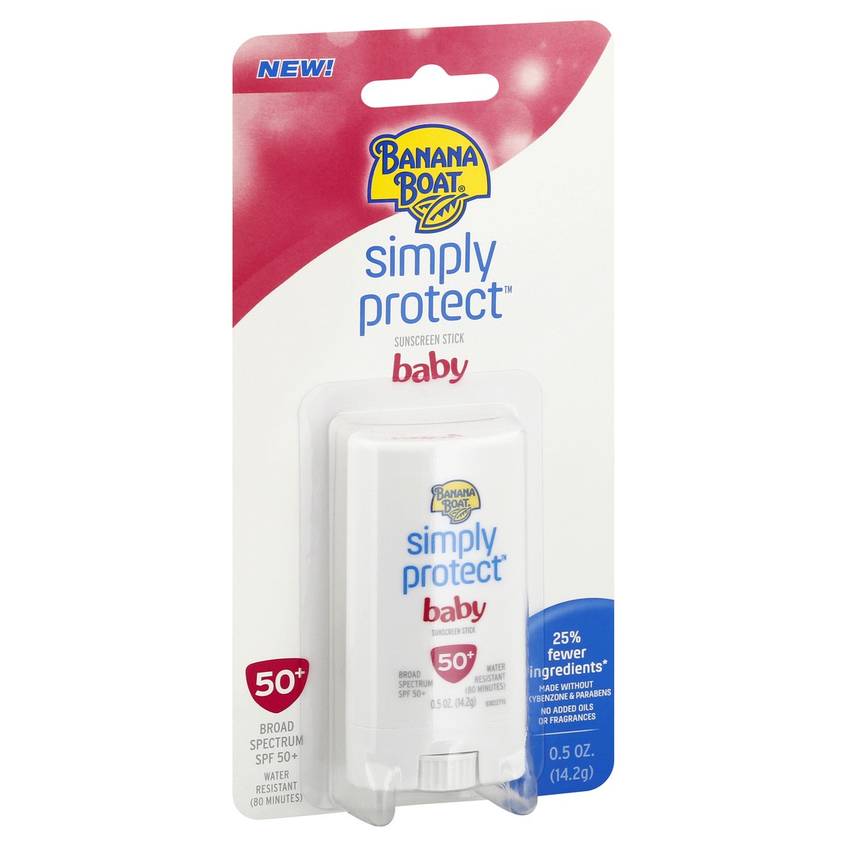 slide 3 of 9, Banana Boat Simply Protect Baby SPF 50 Stick, 0.5 oz